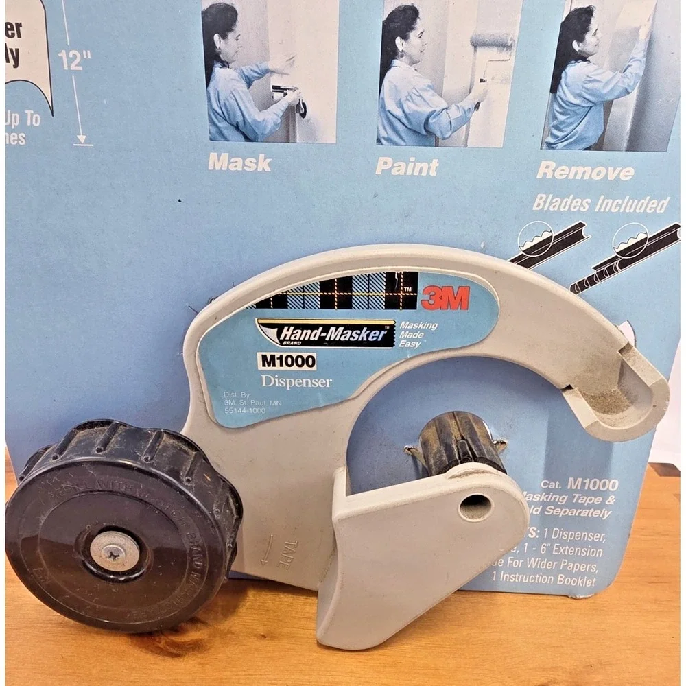 3M Hand-Masker M1000 Dispenser New Old Stock Vintage 2001 Made USA/Taiwan Rare!